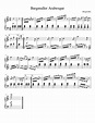 Burgmuller Arabesque sheet music for Piano download free in PDF or MIDI