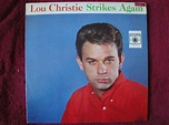 LOU CHRISTIE - Lou Christie "Strikes Again" Original 1966 Roulette ...