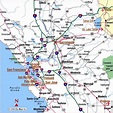 Sacramento california map - Map of sacramento california (California - USA)