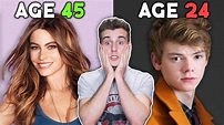 Guess The Celebrities Age Challenge! - YouTube