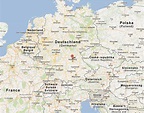 Erlangen Map - Germany