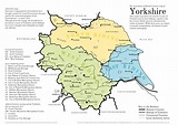 Map Of Yorkshire England With Towns ~ BEPOETHIC