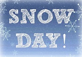 SNOW DAY! | Snow Day graphic. Stock image from subscription … | Flickr
