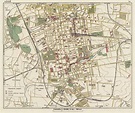 "Map of Lodz from 1924. ♥ Printed on premium matte paper (230g/sqm) or ...
