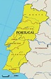 Mapa de Portugal - Ache Tudo e Região