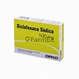 Diclofenaco Sódico 100 mg x 8 cápsulas