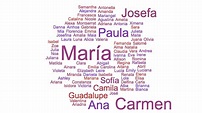 10 Nombres de Mujer más comunes en España en la actualidad - Top 10 Listas