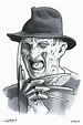 How to Draw Freddy Krueger Face Step by Step Easy - Arreola Raides