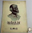 Lot - Antique 1905 Old Black Joe Black Americana Sheet Music by Stephen ...