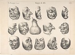 Honoré Daumier | Masks of 1831, published in La Caricature | The ...