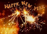 Happy New Year Sparkler Free Stock Photo - Public Domain Pictures