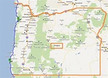 Eugene Oregon Map - Photos Cantik