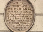 William Wilde brown plaque | Open Plaques