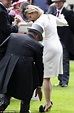 Sophie, Countess of Wessex, can't stop giggling after losing her heel ...