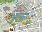 Northeastern University Campus Map