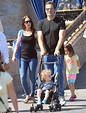 Vince Vaughn takes his wife and two kids to Disneyland | Daily Mail Online
