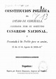 Constitución política del Estado de Venezuela, 15 de agosto de 1819 ...
