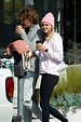Kelly Rohrbach shows off her huge ring while out for a stroll with ...