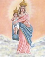 Our Lady of Victory Original OOAK Acrylic Painting 15 - Etsy