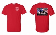 Support our Troops Red Shirt Friday T-Shirt | dps-central