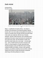 Dark Winter | PDF | Smog | Air Pollution