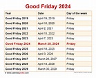 Calendar For Good Friday 2024 - Aug 2024 Calendar With Holidays