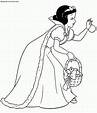 Dibujos de Blancanieves (Princesa Disney) para Colorear