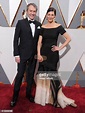 Composer Carter Burwell and wife Christine Sciulli arrive at the 88th ...
