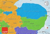 Political Map of East Anglia