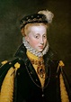 Queen Anna of Spain; detail. Antonis Mor