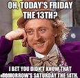 50 Funny Friday The 13th Memes To Ease Your Superstitious Fears & Turn ...