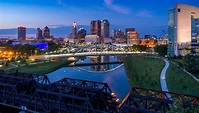 Downtown Columbus | Downtown, Downtown development, Outdoor cinema