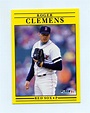 1991 Fleer Baseball #090 Roger Clemens - Boston Red Sox