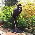 Bronze Heron Fountain Sculpture - Florida Bronze Statues, Sculptures ...