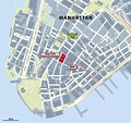 Wall street, NYC mapa - Wall street de Nueva York mapa (Nueva York ...