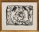 Müller, Otto (1874-1930) "Badende" 1920, Lithographie, verso bez., PM ...