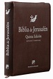 Biblia de Jerusalén manual 5ª edición con funda y cierre de cremallera