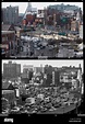 Imagen compuesta, Boston, antes y después de la arteria central se ...