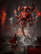 ArtStation - Mephisto - The Lord of Hatred, Adrn Arisen | Demon art ...