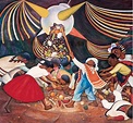 "La Piñata" (en un mural de Diego Rivera) ¡Y que no puede faltar en los ...