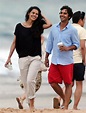 Kunal Nayyar and his wife hit the beach in Maui in Hawaii on Saturday ...