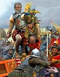Francisco Pizarro captura al Cápac Inca Atahualpa en la Batalla de ...