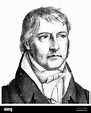Dibujo histórico, Georg Wilhelm Friedrich Hegel, 1770 - 1831, un ...