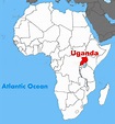Map Of Africa Uganda – Map Vector