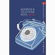 Address & Telephone Book with tabs : Personalized Address Book "6x9 ...