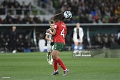 Sarah Kassi of Morocco, heads the ball during the FIFA Women's World ...