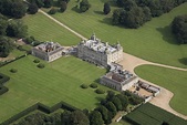 High res aerial image of Houghton Hall | Houghton hall, Stately home ...
