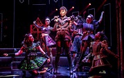 Dionne Ward-Anderson as Anna of Cleves and the cast of SIX the Musical ...