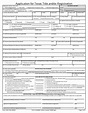 Form 130 U Download Fillable PDF or Fill Online Application for Texas