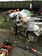 Horrific car crash severs head and hand of 18 year old female passenger
